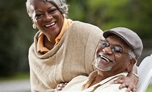 Older Couple Smiling